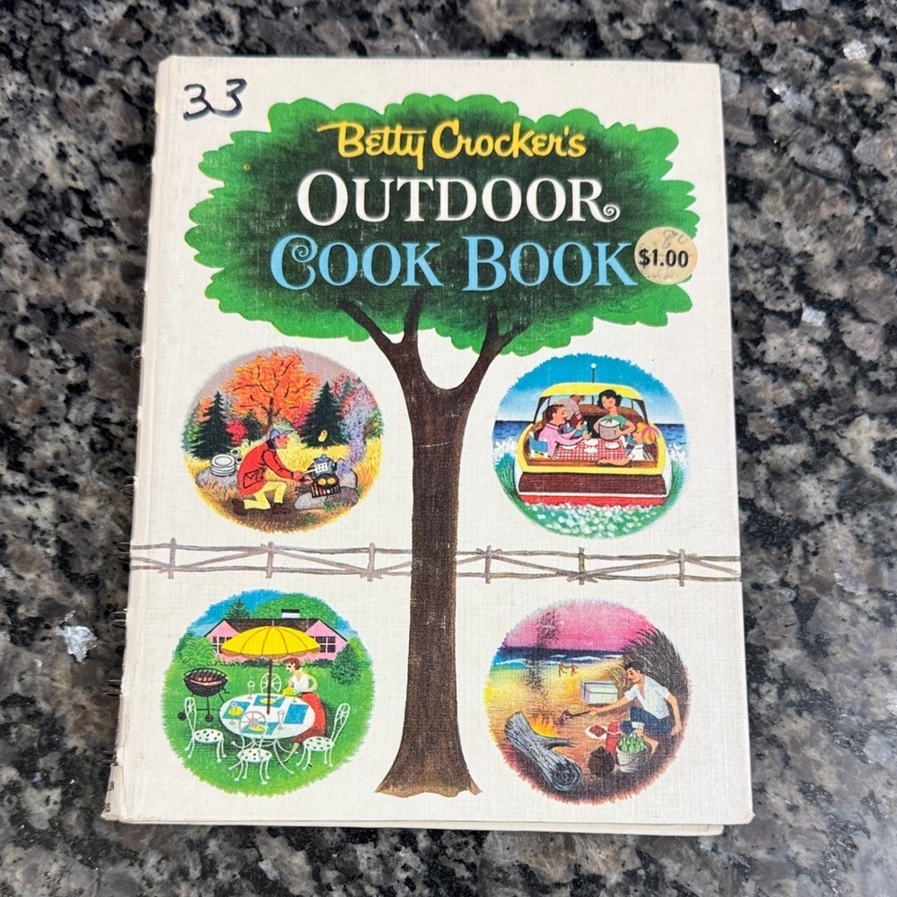Betty Crocker Outdoor Cookbook Vintage 1961 EUC
